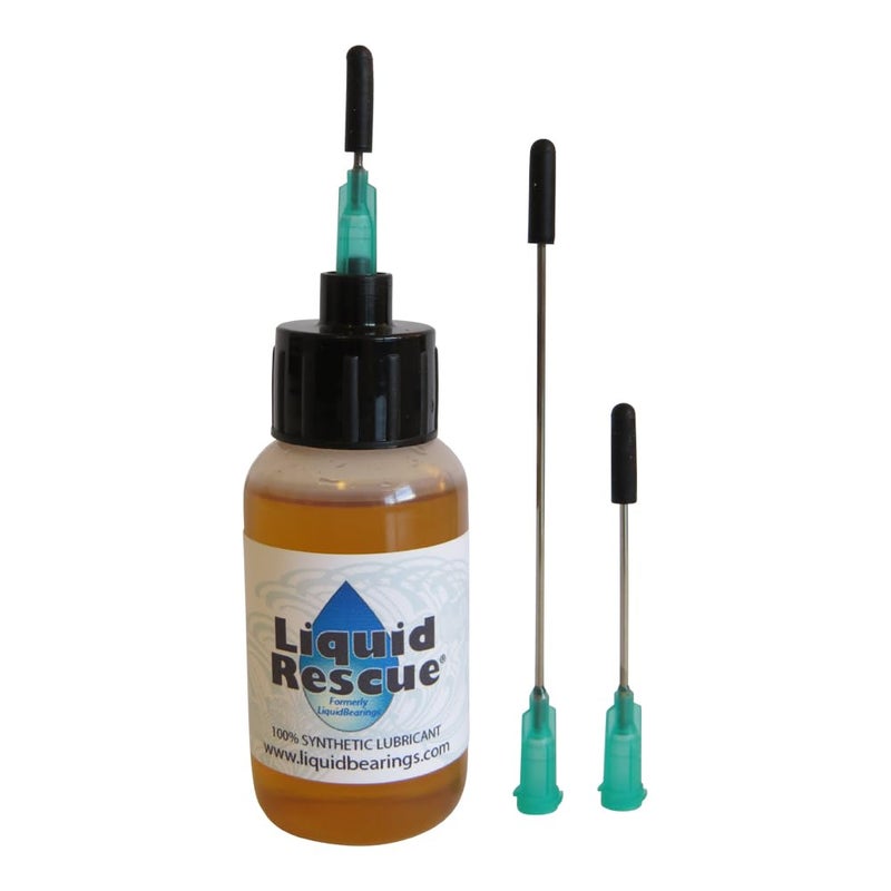 Liquid Rescue زيت صناعي 100% ماكينات الخياطة والسرجرات، يجعلها أكثر هدوءًا وسلاسة، يقضي على التوقف والهمهمة عند الخياطة البطيئة، 1 أونصة مع إبرة XL - Image 1